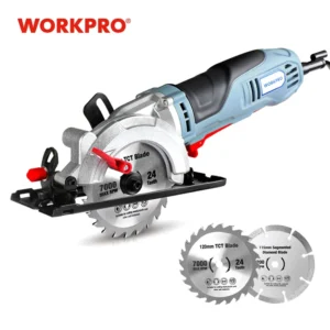 WORKPRO 710W Electric Mini Circular Saw Multifunctional Electric Saw With TCT Blade and Diamond Blade Sawing Machine Power Tools