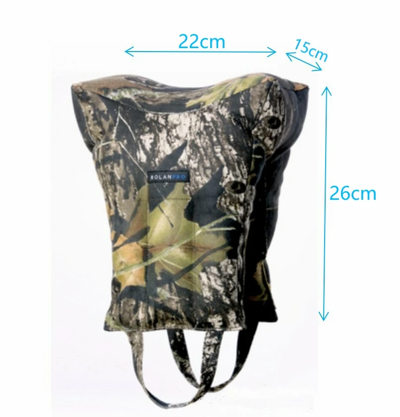 ROLANPRO SLR telephoto lens Gun Window Pillow Photographic Bean Bag( With zipper should be self loading) Empty Bag - Image 3