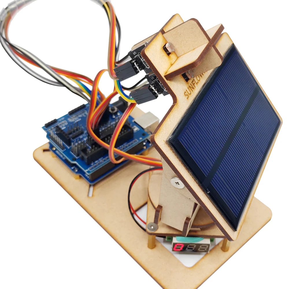 Arduino Program Solar Tracking Sun Tracker Equipment DIY STEM Programming Toys Parts