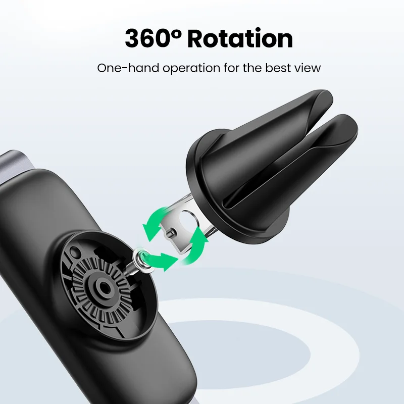UGREEN Car Phone Holder Stand For Mobile Phone Air Vent Phone Stand for Xiaomi Samsung iPhone 16 15 Telephone Car Holder Stand - الصورة 5