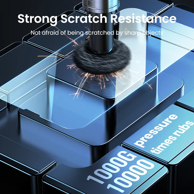 UGREEN 2PCS Screen Protector For iPhone 15 14 13 12 Pro Max Full Cover Tempered Glass For iPhone 14 Plus Camera Lens Protectors - الصورة 3