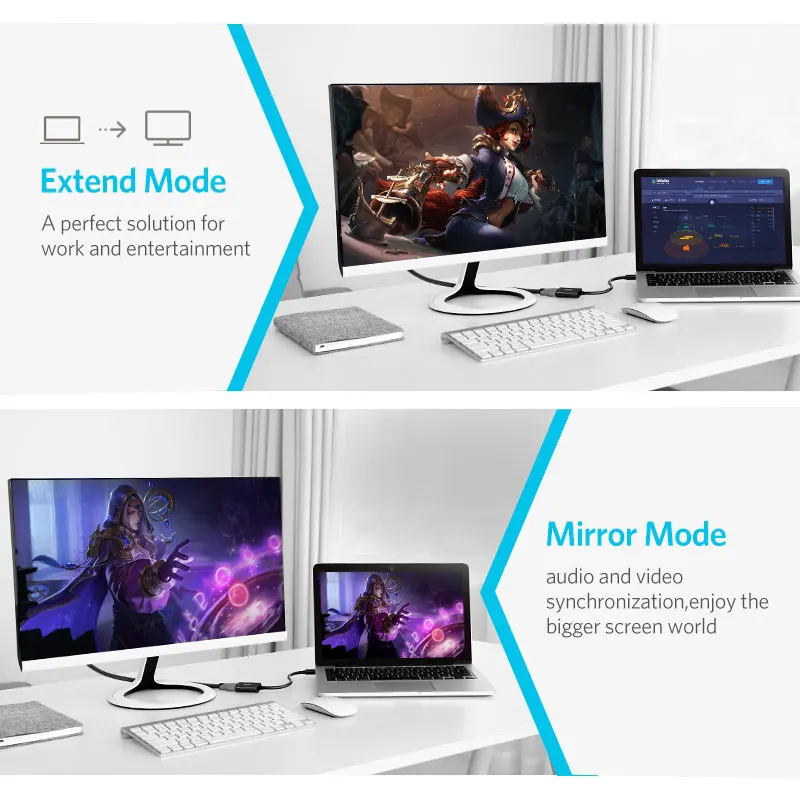 UGREEN Mini DisplayPort to HDMI Adapter Mini DP Cable Thunderbolt 2 HDMI Converter for MacBook Air 13 Surface Pro 4 Thunderbolt - Image 5