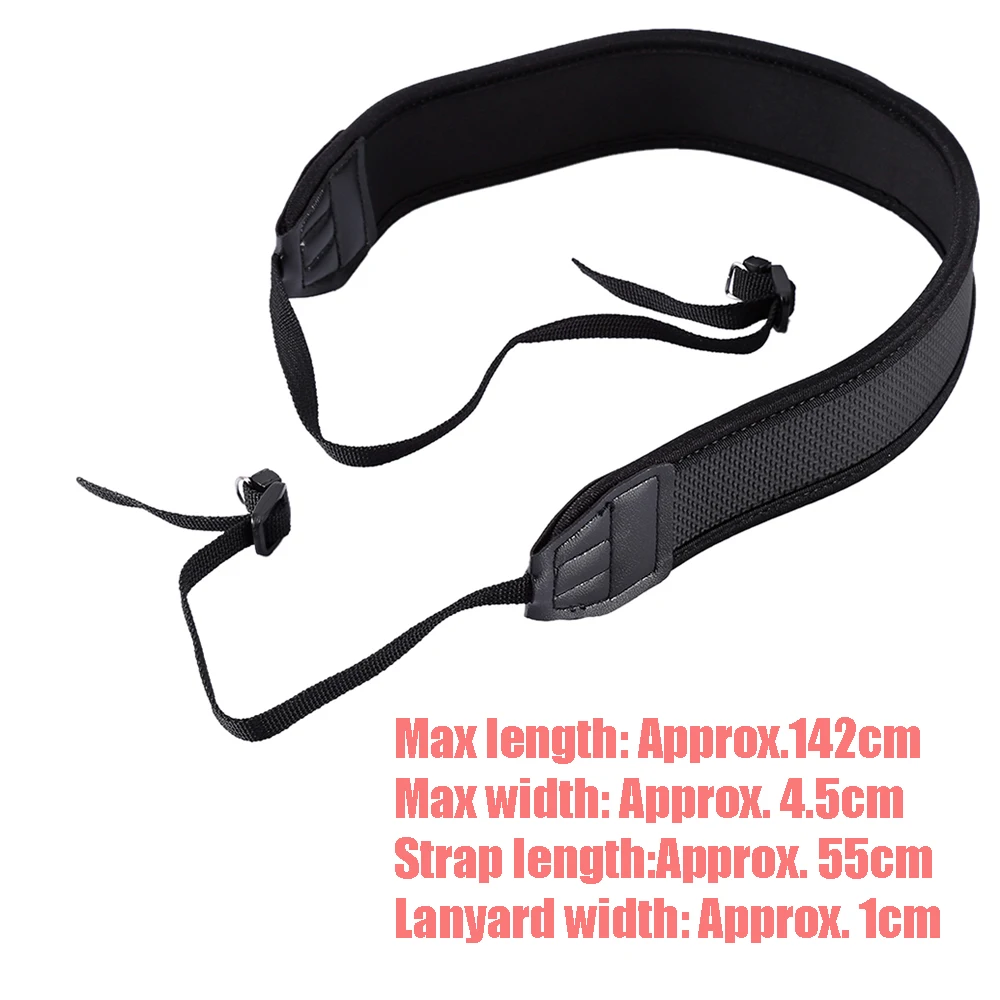 for Nikon Sony Fujifilm Instax Camera Skid Proof Adjustable Neoprene Neck Shoulder Strap For DSLR SLR Camera Sling Belt - Image 3