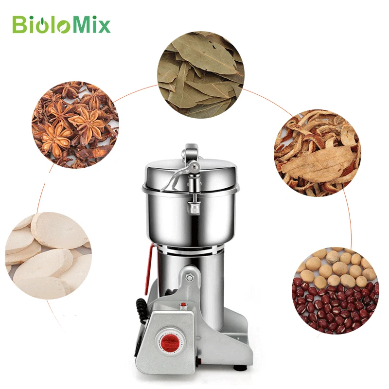 700g Swing Type Electric Grains Herbal Spices Powder,Dry Food Miller,High Speed,ELEKCHEF by Biolomix Display Coffee Grinder - الصورة 5