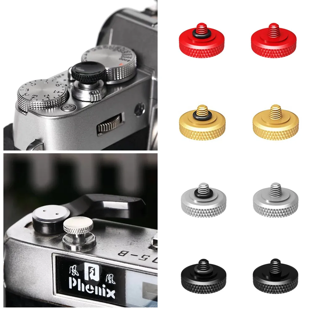 Concave Shutter Release Button For Nikon Zf Fujifilm X Half GFX100RF X-M5 X-E4 X-T50 X-T30 II X-T20 X-T10 X-T5 X-T4 X-T3 X-T2