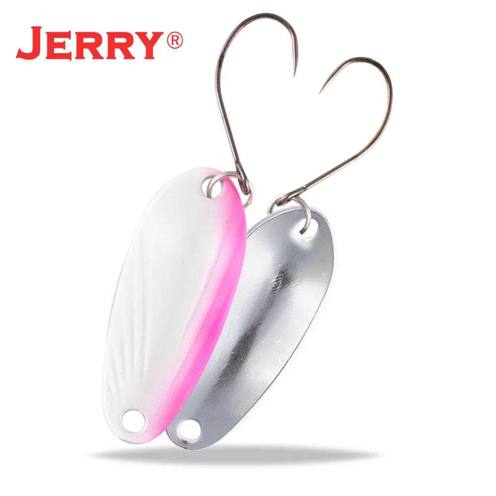 Jerry Triones 3g 5g High Quality Fishing Spoons Single Hook Trout Spoons Area Trout Fishing Lures Two Side Color Hard Lures - الصورة 6