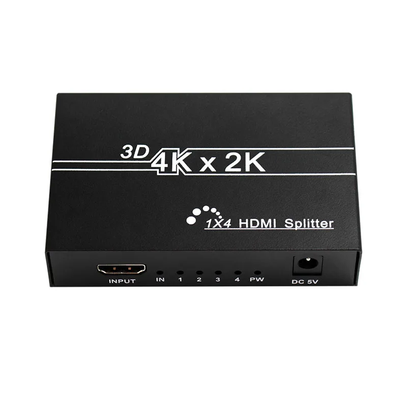 4K HDMI Splitter Full HD 1080p Video HDMI Switch Switcher 1X2 1X4 Dual Display For HDTV DVD PS3 Xbox - الصورة 4