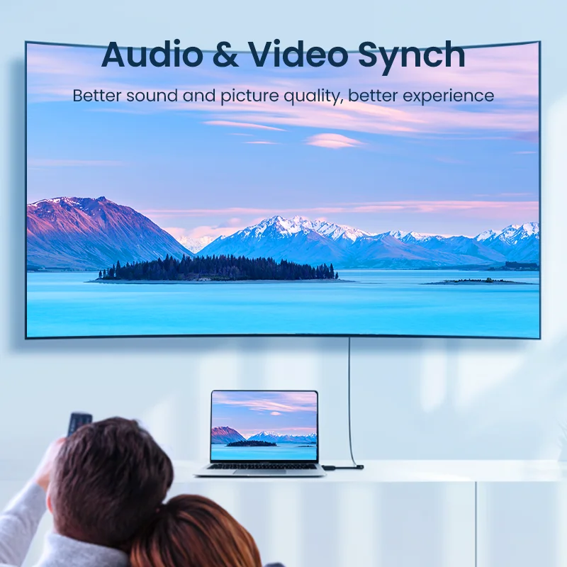 UGREEN 4K Displayport DP to HDMI Adapter 1080P Display Port Cable Converter For PC Laptop Projector Displayport to HDMI Adapter - الصورة 3