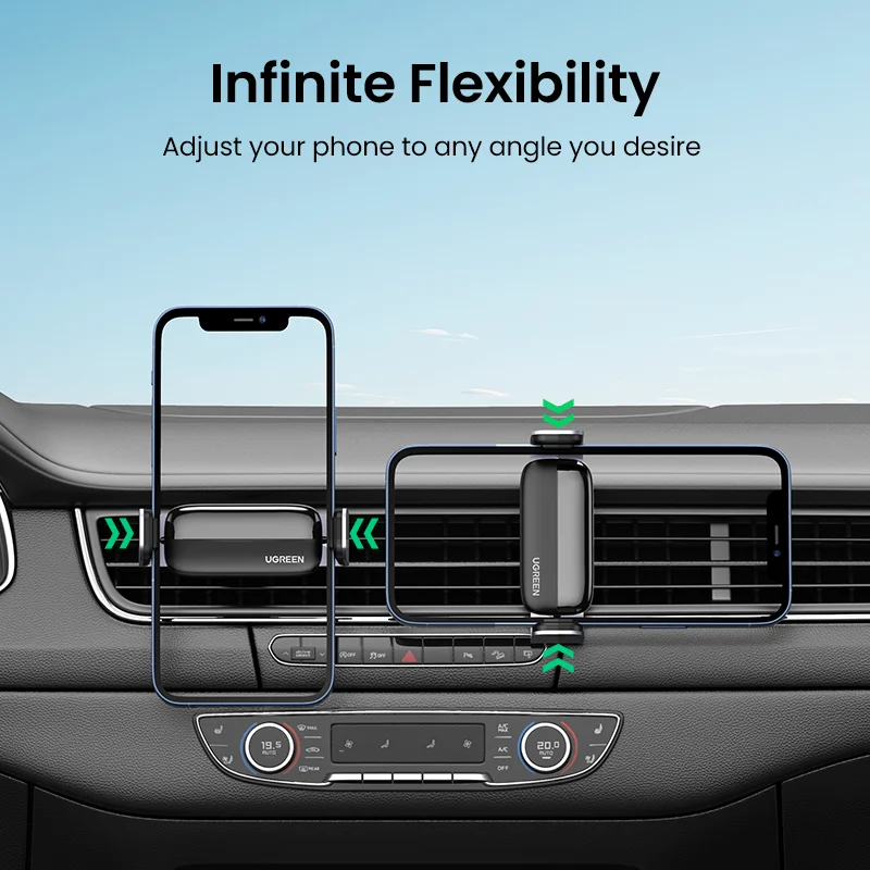 UGREEN Car Phone Holder Stand For Mobile Phone Air Vent Phone Stand for Xiaomi Samsung iPhone 16 15 Telephone Car Holder Stand - الصورة 4