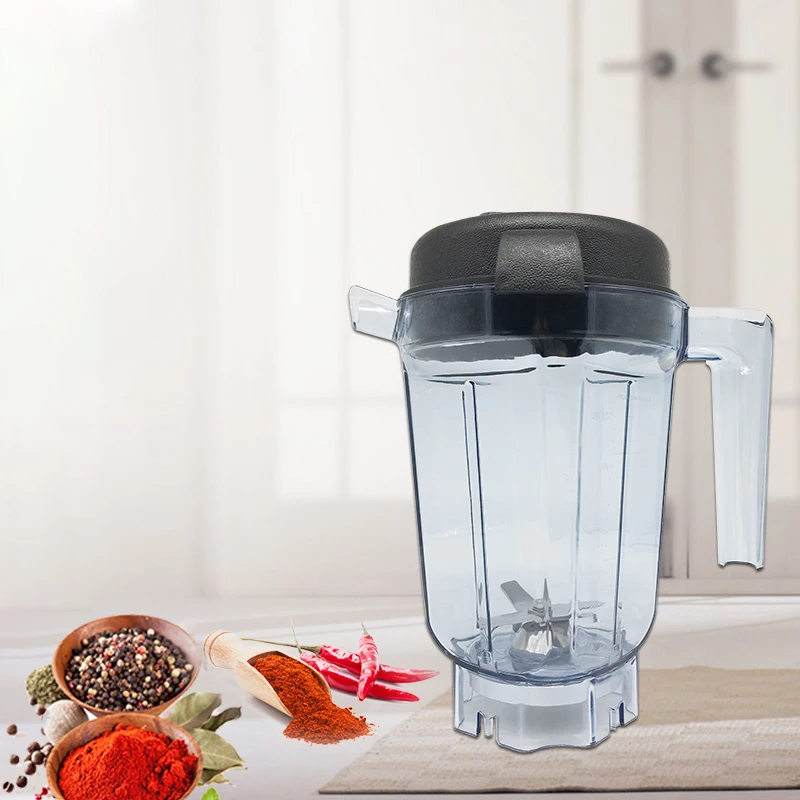 BPA FREE 32 Ounce 900ml Dry Grains Grinding Jar container pitcher small grinder jug for blender mixer processor SPARE PARTS - الصورة 6