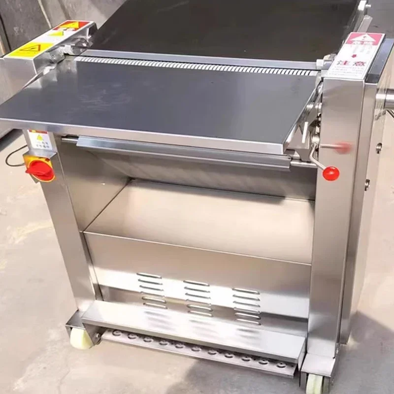 Thickness Adjustable Beef Skin Removing Machine Meat Peeler Pork Skin Peeling Machinery High Quality - Image 2