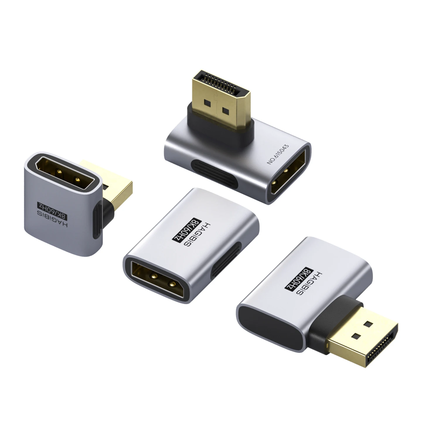 Hagibis DisplayPort Adapter Right Angle 90 Degree Male to Female Display Port Connector Cable Extension Conventer for PC Laptops - الصورة 6
