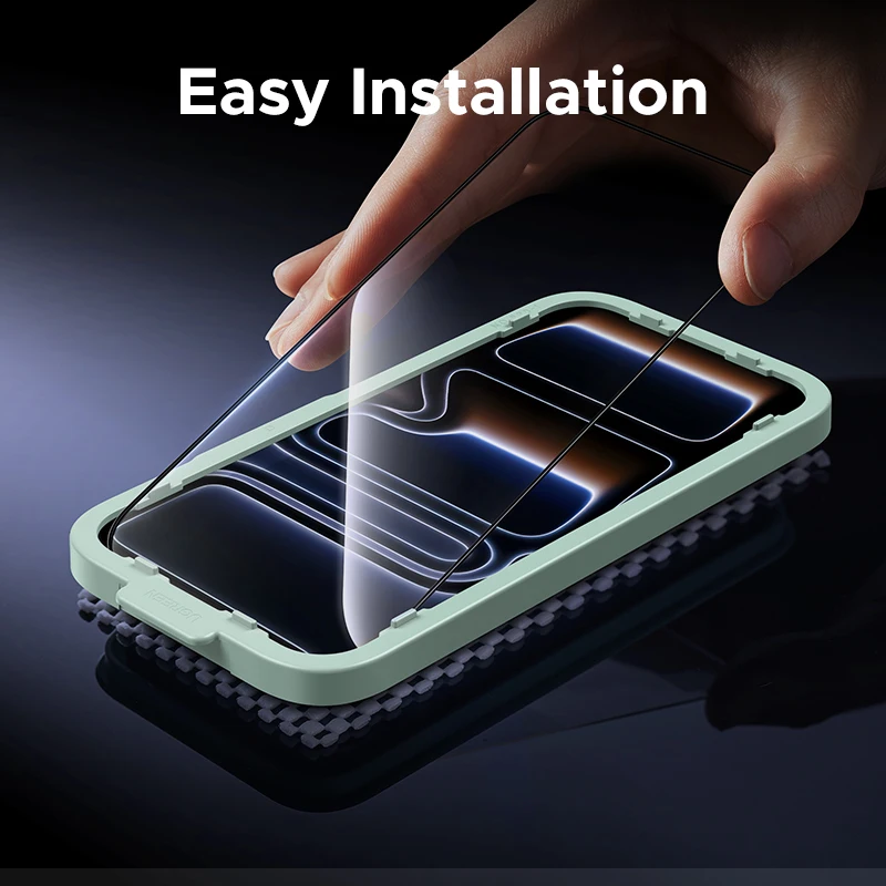 UGREEN 2pcs for iPhone 17 Pro Max Screen Protector for iPhone 17 Air Tempered Glass for iPhone Glass 3D Films - الصورة 6