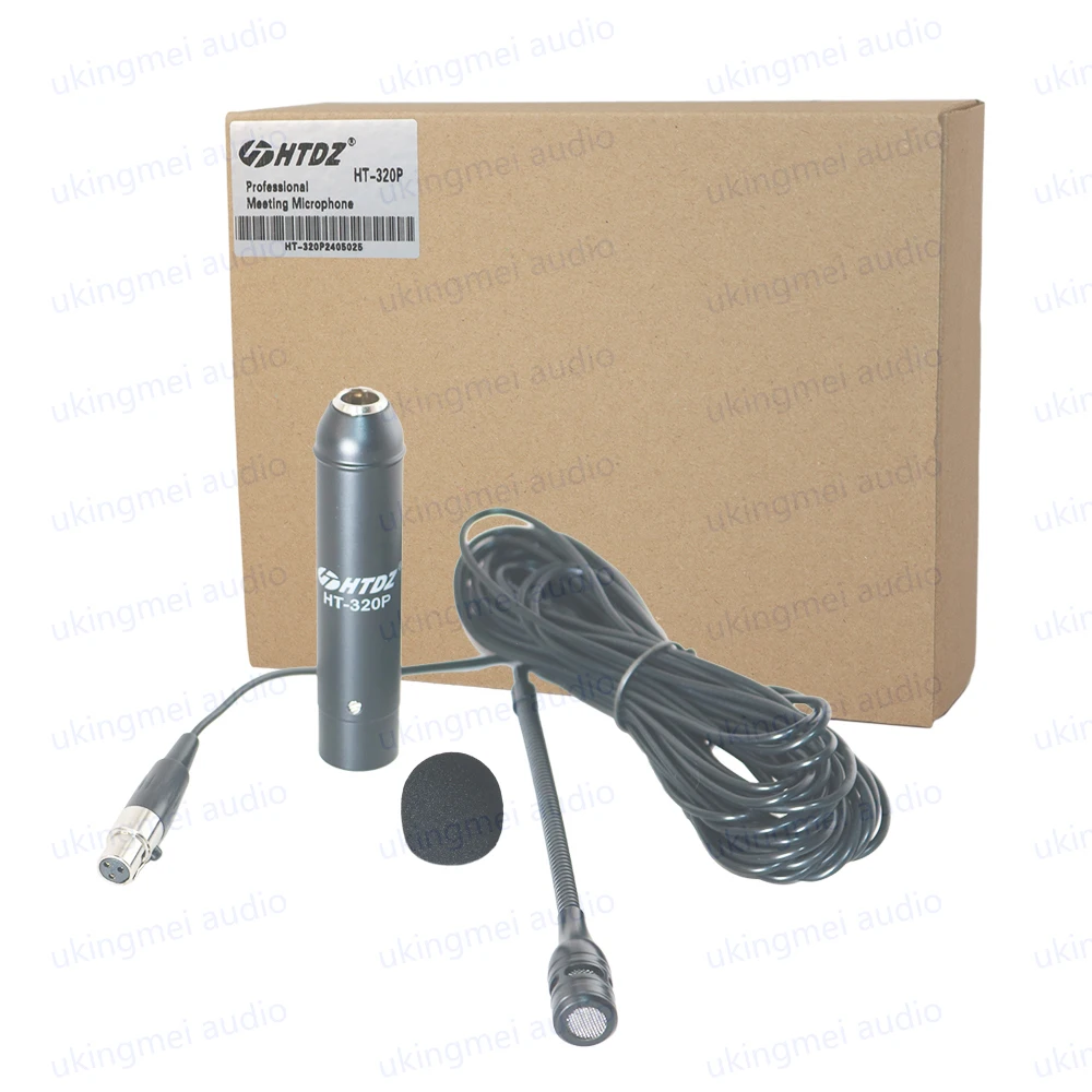 Cardioid Overhead Hanging Condenser Microphone for Choral Stage Drama Conference Lecture Speech Ceiling Array Wired Microphone - الصورة 6