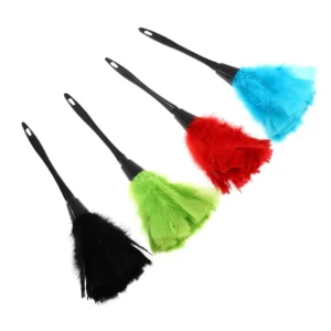 1PC Multicolor Feather Duster Anti-Static Cleaning Dust Brush Plastic Handle Multifunctional Car Dashboard Home Cleaning Tools