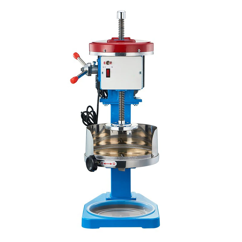 Dual-purpose Snowflake Ice Machine, Sand Ice Machine, Electric Ice Crusher, Commercial Copper Plate Shaving Ice Machine - الصورة 2