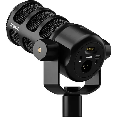⇌RODE PodMic USB Versatile Dynamic Broadcast Microphone With XLR & USB Connectivity for Podcasting Streaming Gaming Music-Makin - Image 2