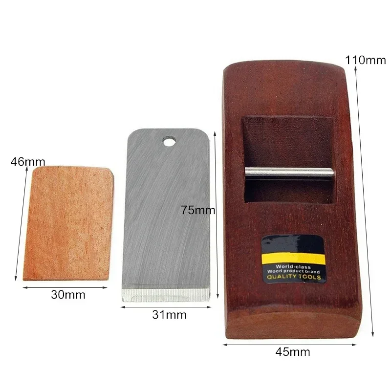 Home Garden Mini Woodworking Flat Plane Wooden Hand Planer Trimming plane Carpenter Woodcraft DIY Tool Wood Planer - الصورة 4