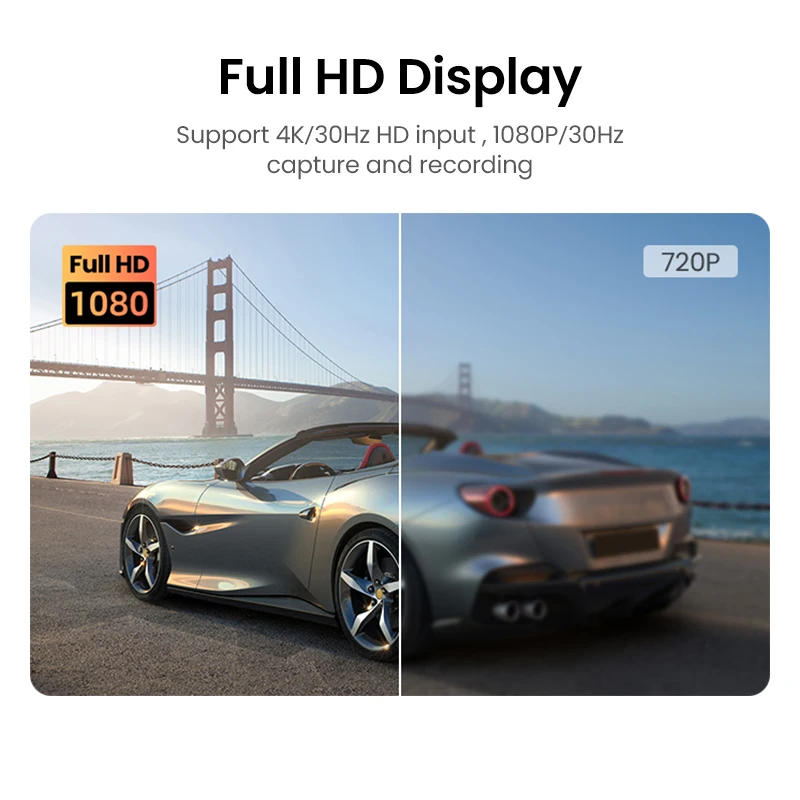 【NEW-IN】UGREEN Video Capture Card 4K HDMI to USB/USB-C HDMI Video Grabber Box for PC Computer Camera Live Stream Record Meeting - الصورة 5