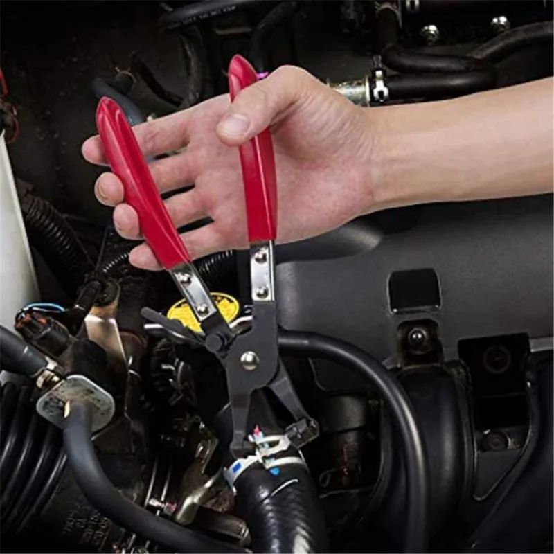 210mm Clamp Puller Locking Car Hose Clamps Pliers Water Pipe Hose Flat Band Ring Type Tool for Garden Auto Removal Tools - الصورة 3