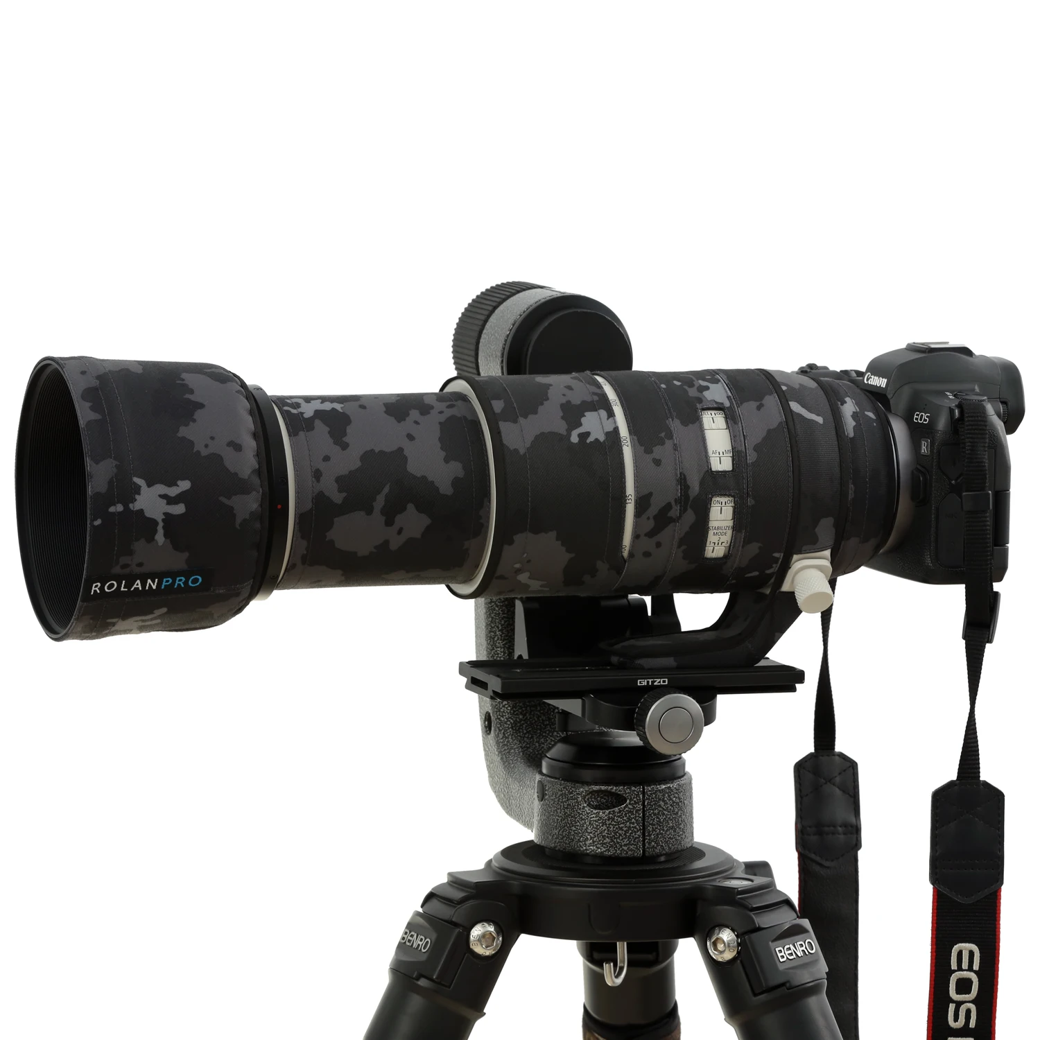 ROLANPRO Waterproof Lens Coat For Canon RF 100-500mm F/4.5-7.1 L IS USM Camouflage Rain Cover Lens Protective Sleeve Guns - Image 5