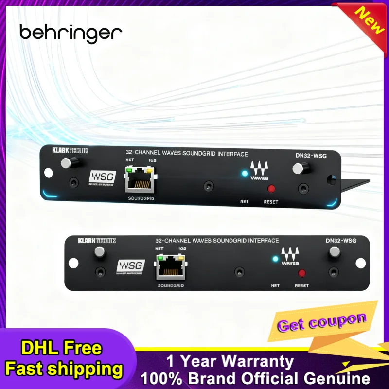 Klark Teknik DN32-WSG Expansion Card For Behringer X32 Midas M32 · Live Digital Mixer