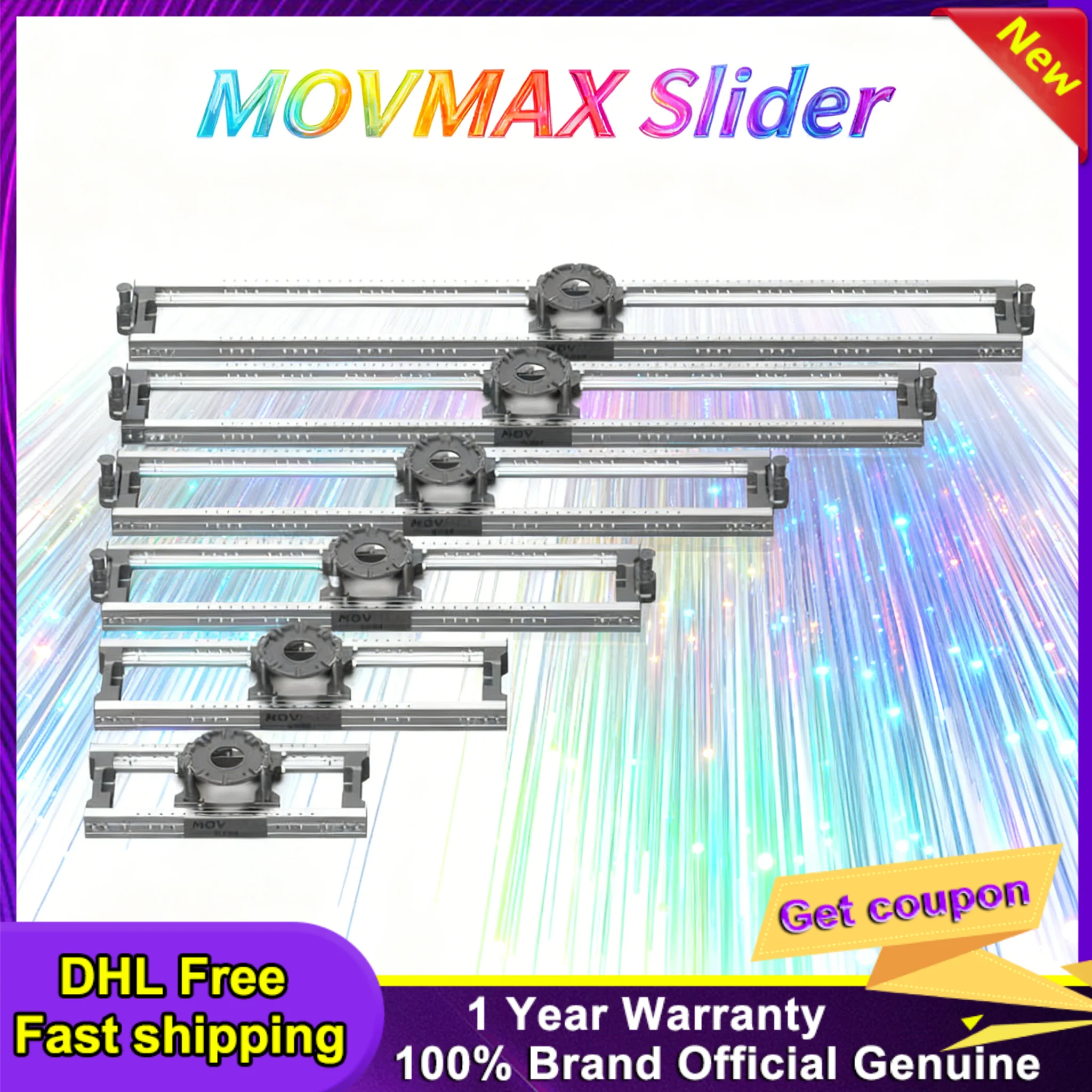 Vaxis MOVMAX 60CM Slider With 100mm Bowl or 150mm Bowl or Mitchell Mount