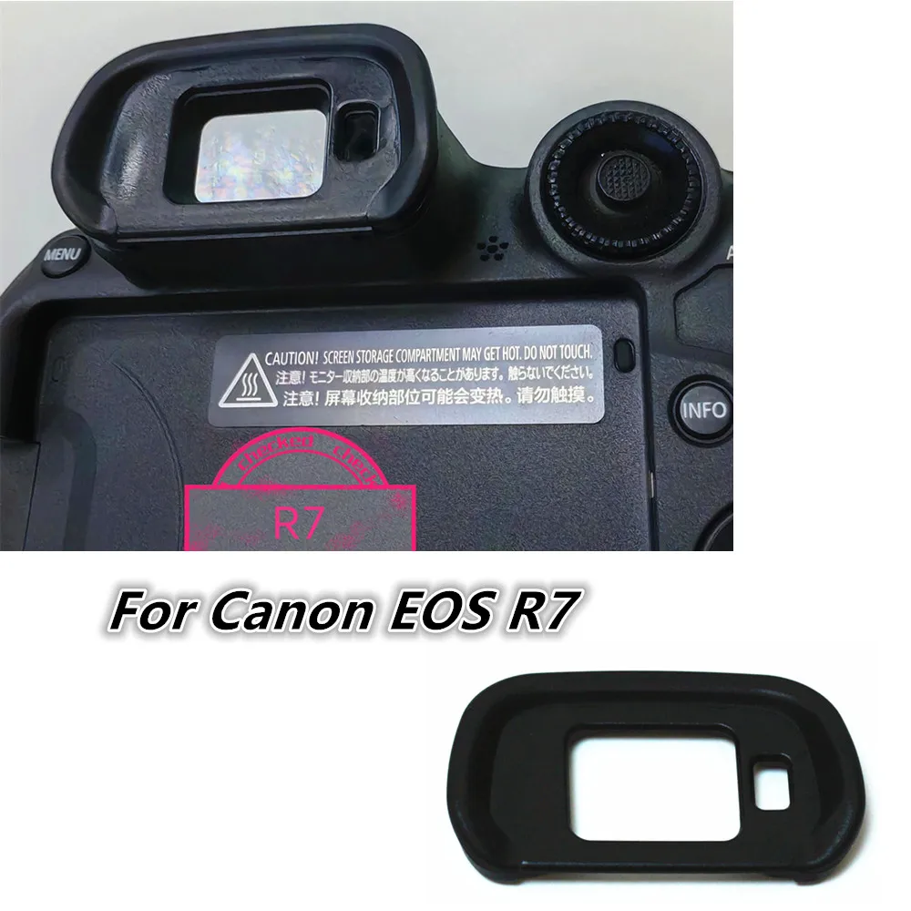 Camera Eyecup Eyepiece Viewfinder with Screws for Canon EOS R7 R50 R100 Eyeshade Eye Cup Accessories - Image 3