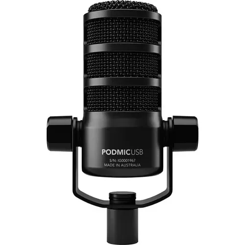 ⇌RODE PodMic USB Versatile Dynamic Broadcast Microphone With XLR & USB Connectivity for Podcasting Streaming Gaming Music-Makin - Image 5