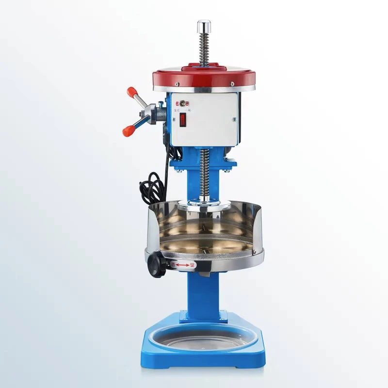 Dual-purpose Snowflake Ice Machine, Sand Ice Machine, Electric Ice Crusher, Commercial Copper Plate Shaving Ice Machine - الصورة 3