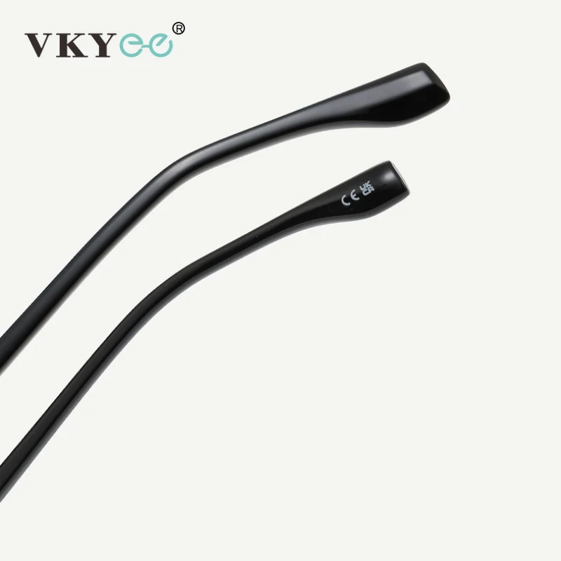VICKY Simple Classic Stylish Round Frames Design Men's Anti-Blue Light Reading Glasses Women Customizable Prescription LS241 - الصورة 4