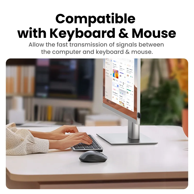 UGREEN USB Bluetooth Adapter Bluetooth Dongle 5.4 6.0 for PC Bluetooth Receiver & Transmitter for Bluetooth Keyboard/Mouse - الصورة 3