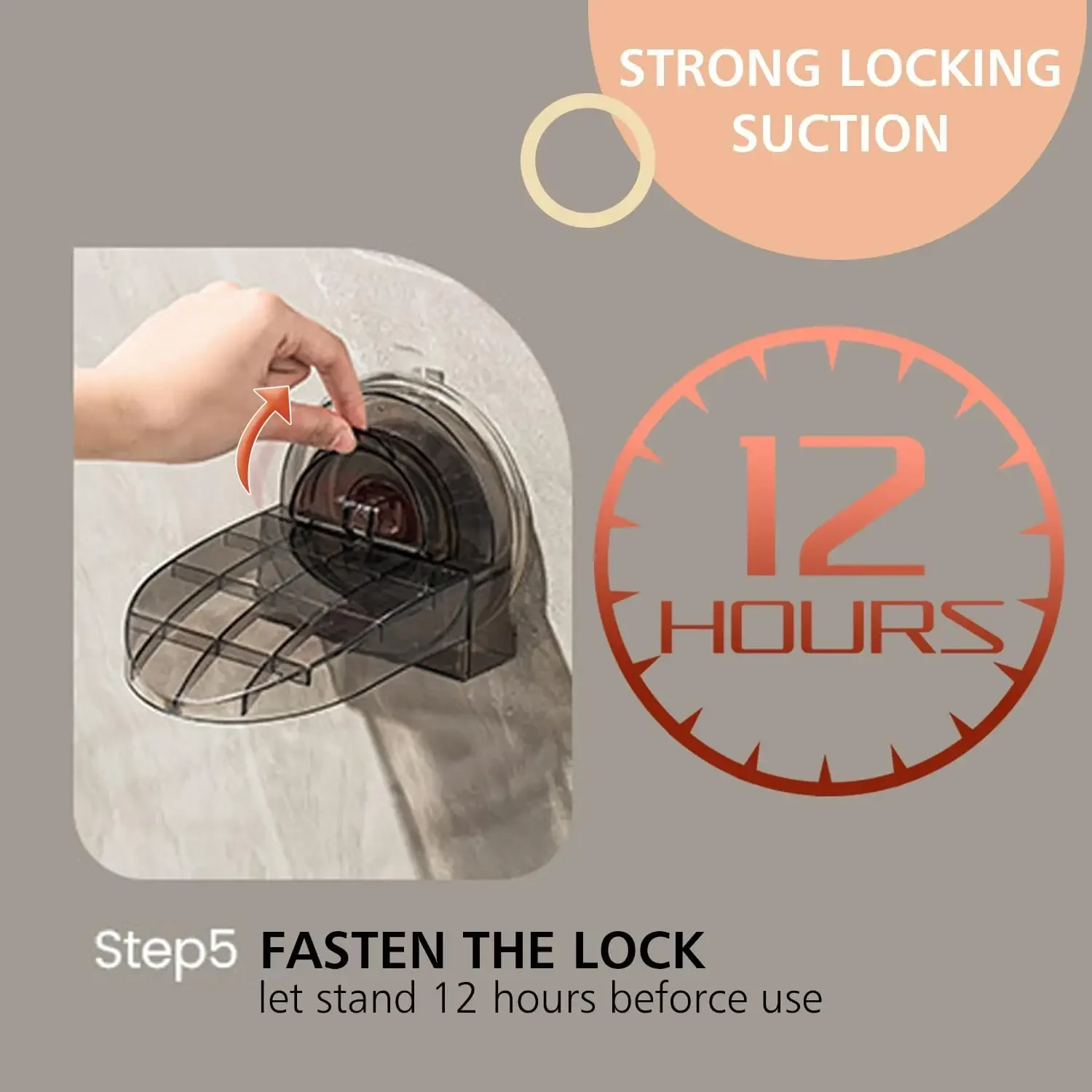 Shower Bathroom Footrest Shower FootRest Pedestal Pedal Wall Mounted Punch-free Shower Footstool Anti-slip - الصورة 6