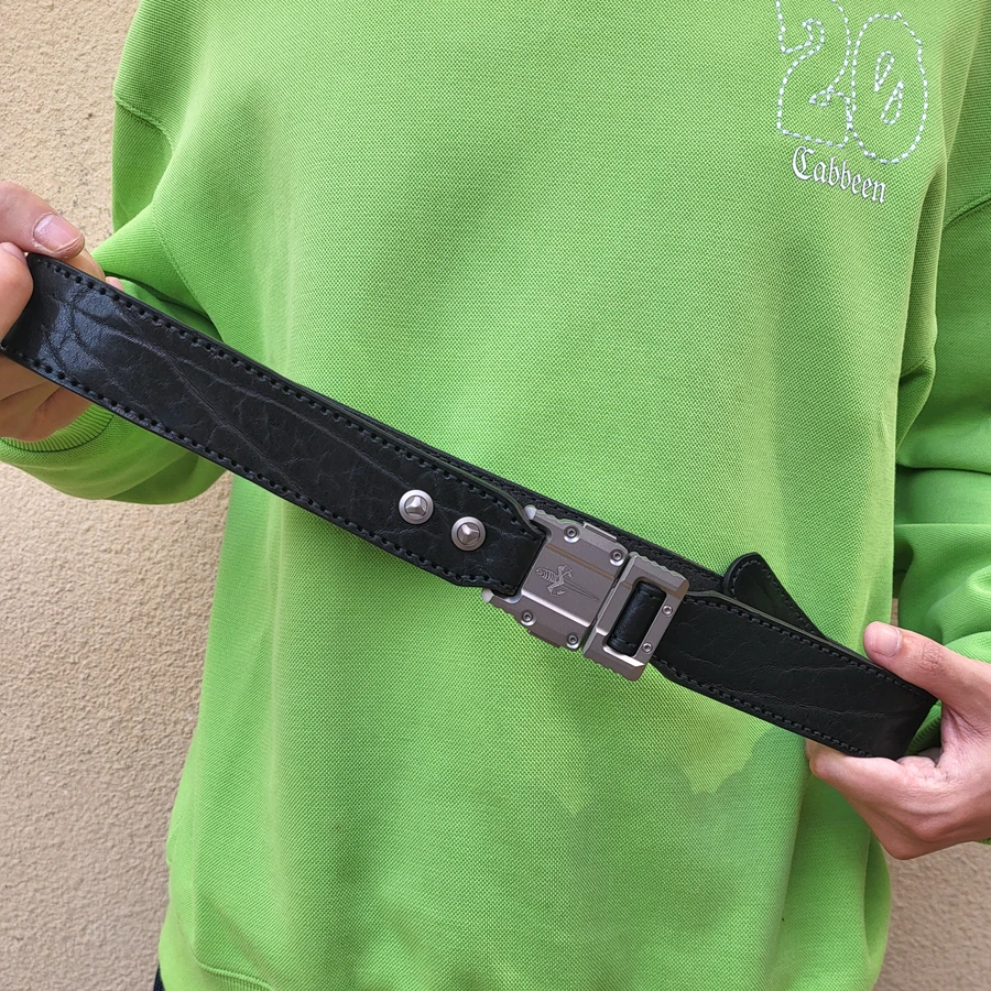 1PC EDC Tools Bison Leather Cobra Buckle Head Outdoor Titanium Alloy Belt Buckle Head African Strong And Durable - Image 2