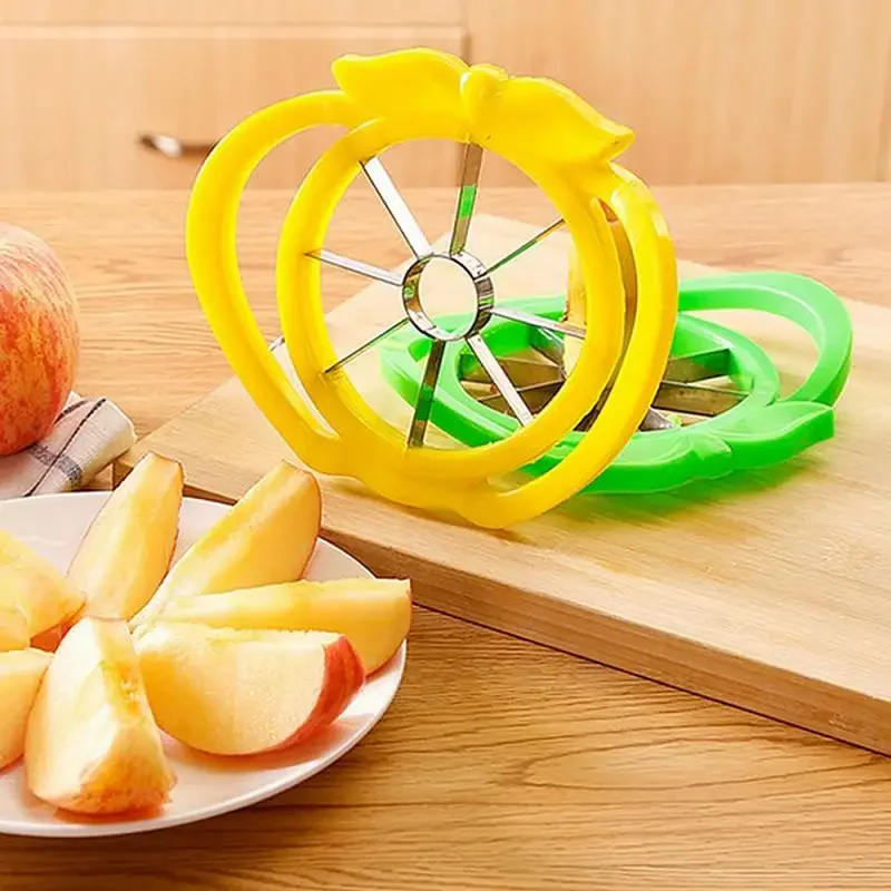 Creative Kitchen Apple Slicers Corers Cutter Pear Fruit Divider Tool Handle Party Gadget Vegetable Accessories Apple Peeler - الصورة 6
