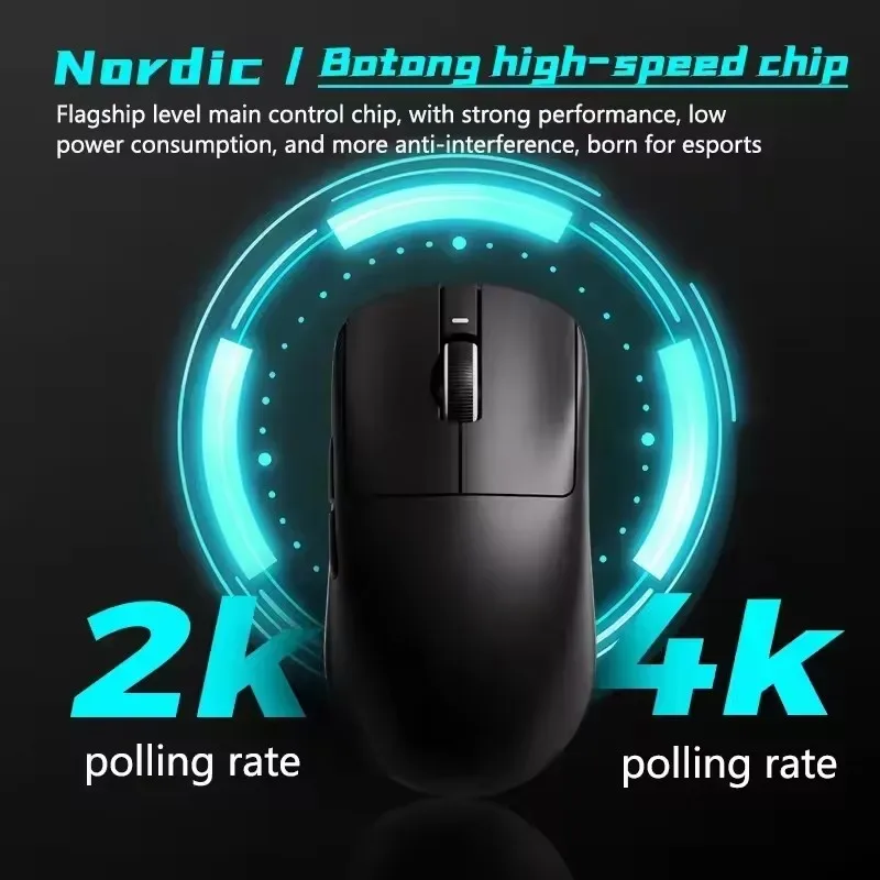 ATK VXE Dragonfly R1 Mouse of The Game E-Sports Long Battery Life Paw3395 Lightweight Ergonomic Three-Mode Bluetooth Mouse - Image 5