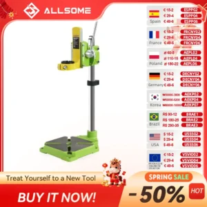 ALLSOME Drill Press Stand Mini Electric Drill Bracket