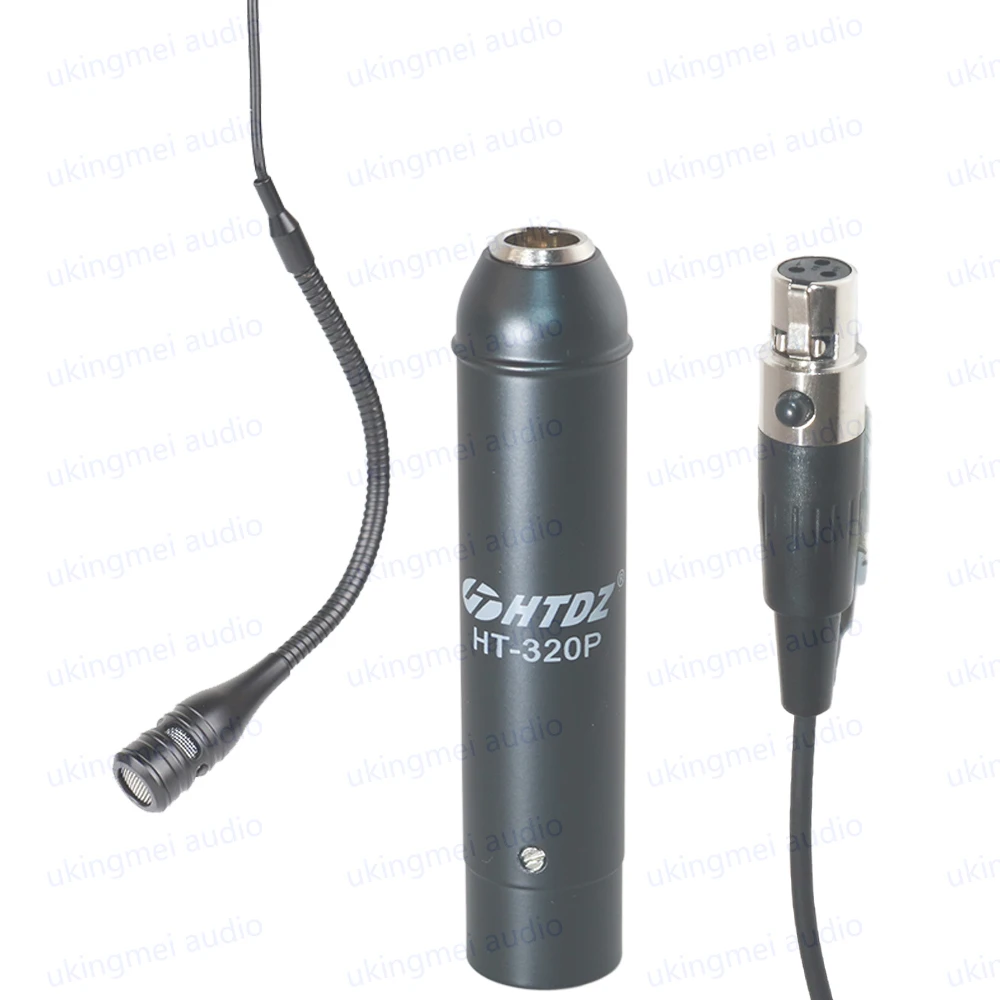 Cardioid Overhead Hanging Condenser Microphone for Choral Stage Drama Conference Lecture Speech Ceiling Array Wired Microphone - الصورة 2