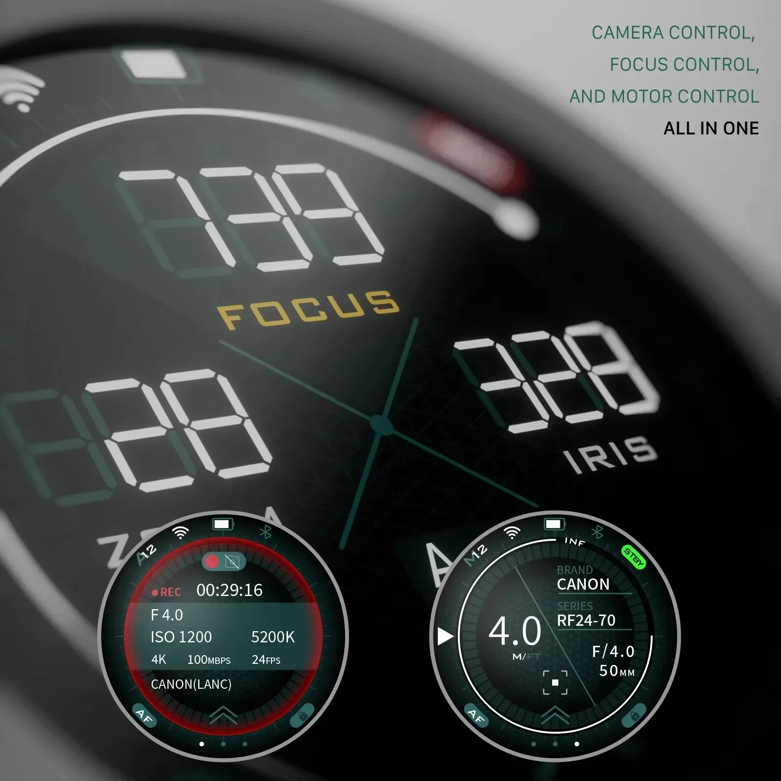 TILTA Nucleus Nano ii Nucleus-N 2.0 WLC-T05 Wireless Follow Focus Lens Control System Compatible for RS and Nucleus-M¿Motor - الصورة 3