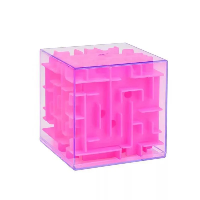 Maze Cube Puzzle Toys Educational Labyrinth IQ Brain Teaser Mind Games For Kids Party Favors Juegos De Inteligencia - الصورة 5