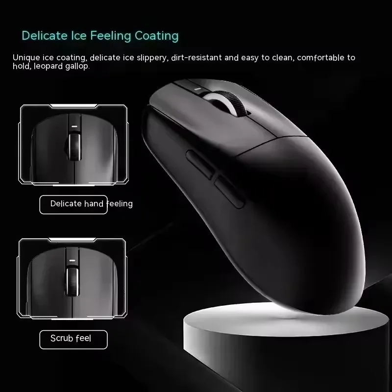 ATK VXE Dragonfly R1 Mouse of The Game E-Sports Long Battery Life Paw3395 Lightweight Ergonomic Three-Mode Bluetooth Mouse - Image 4
