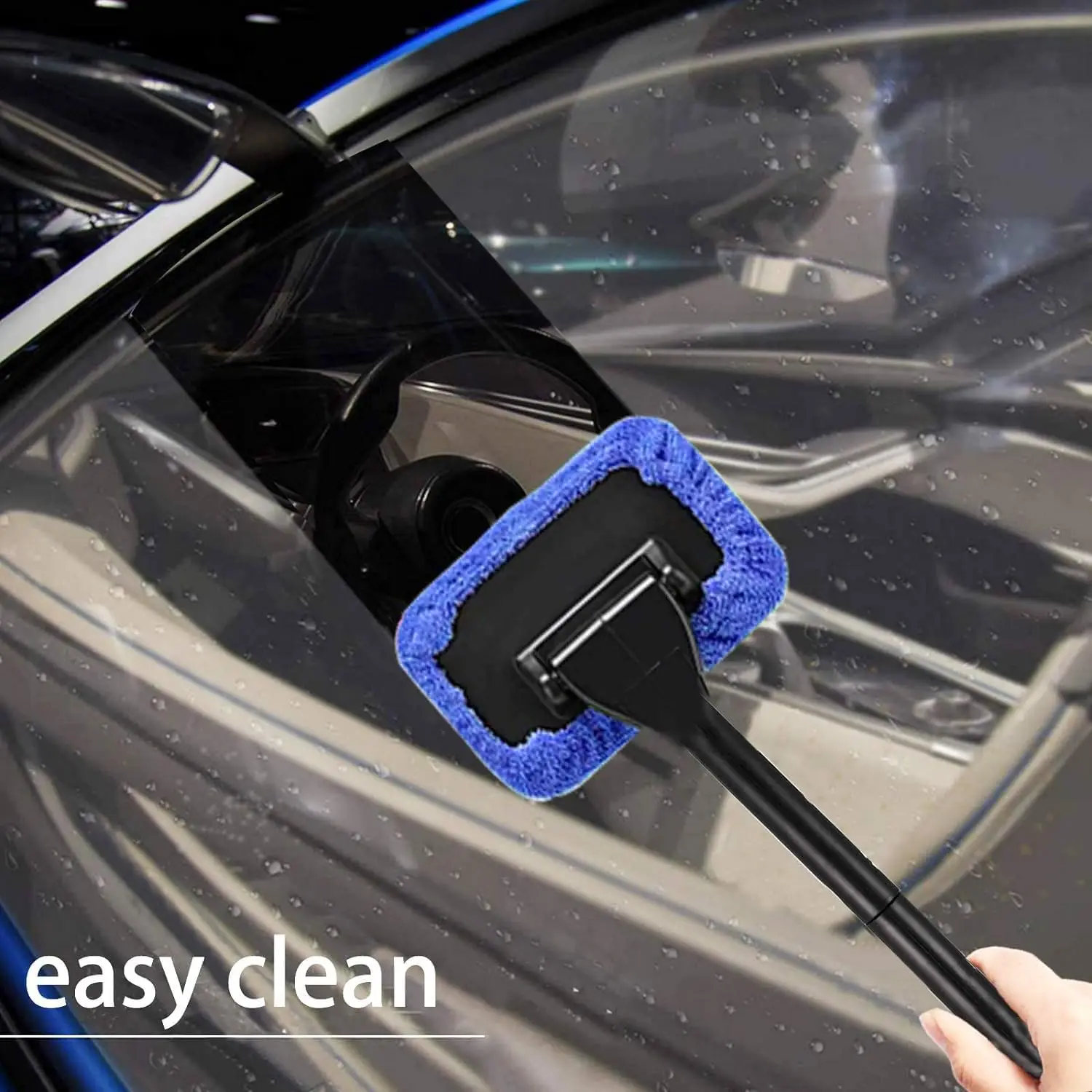 Windshield Cleaning Tool Windshield Cleaning Wand Auto Window Cleaner Dirty Car Washing Brushes - Image 2