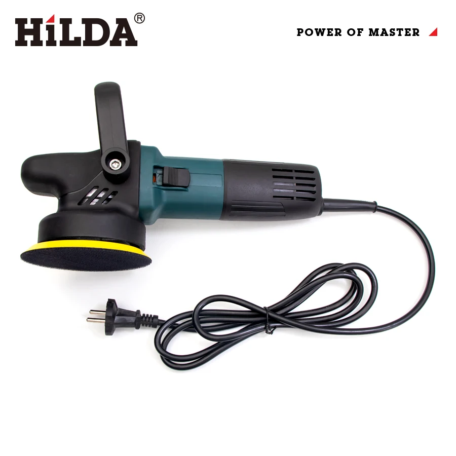 HILDA 980W Car Polishing Machine 5inch Orbit Dual Action Auto Polisher Variable Speed Sander Buffing Waxing Machine - Image 4