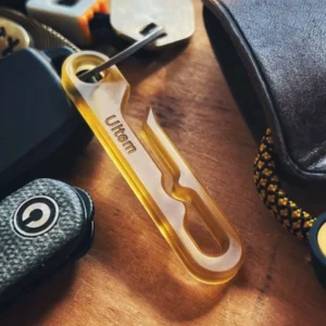 1PC EDC Pocket Tool Anti-Loss Waist Clip Quick Access Key Ring Ultem PEI CNC Machine Tool Clip