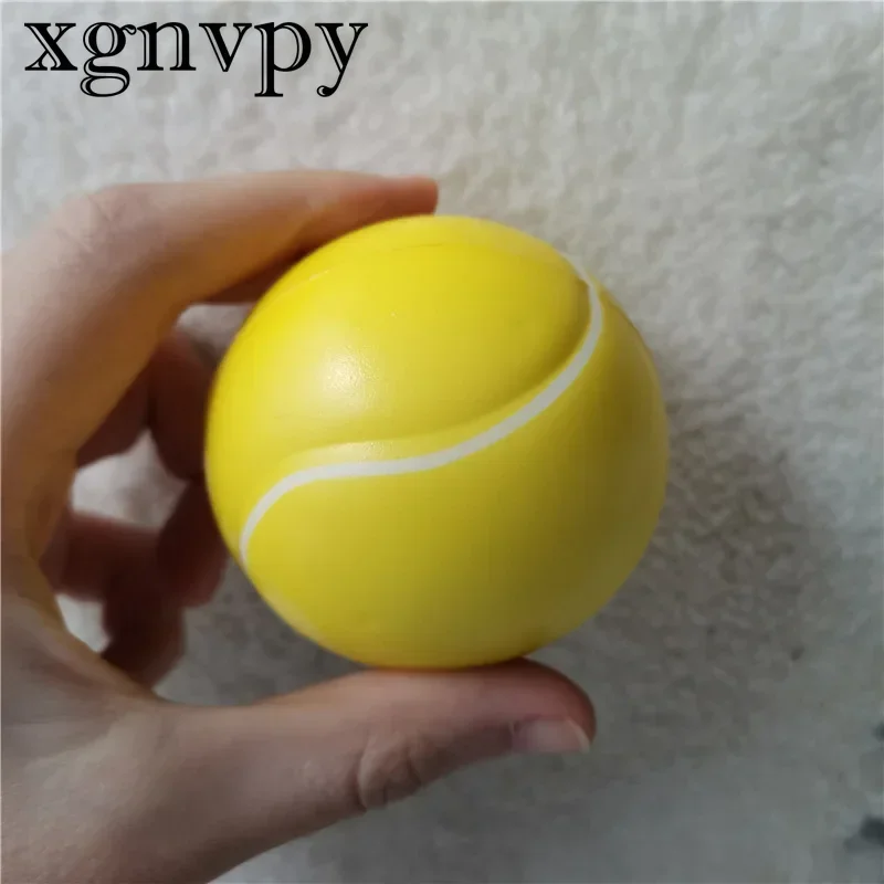 xgnvpy Squeeze Ball Toy Football Basketball Baseball Tennis Soft Slow Rising Squishy Stress Relief Antistress Novelty Gag Gift - Image 6