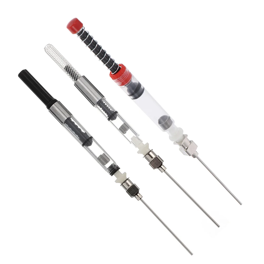 6 Pcs Premium Fountain Pen Ink Converter Lightweight Filling Assistant Ink Absorber Device For 2.6mm Pens Stationery Supplies