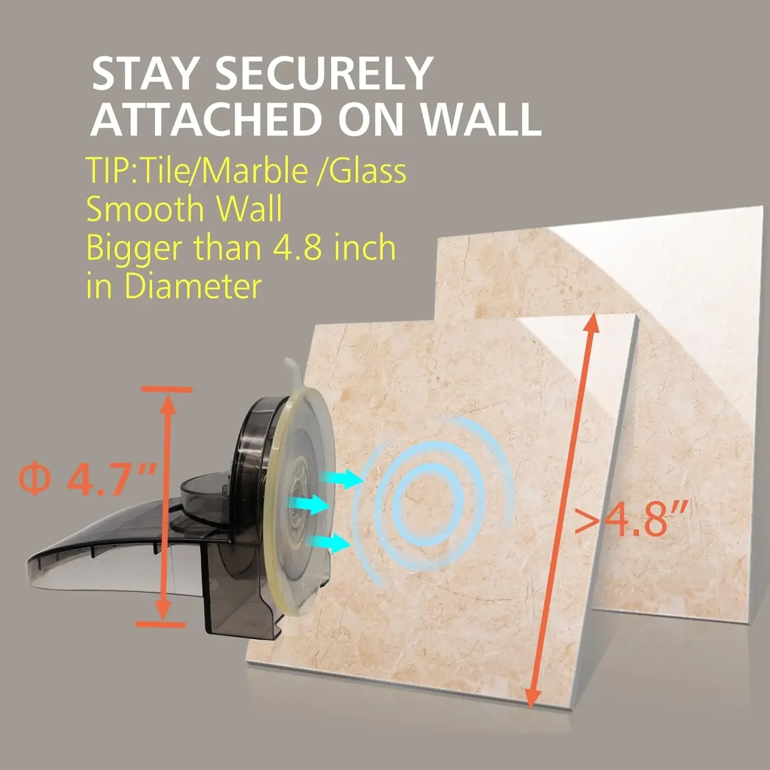 Shower Bathroom Footrest Shower FootRest Pedestal Pedal Wall Mounted Punch-free Shower Footstool Anti-slip - الصورة 3