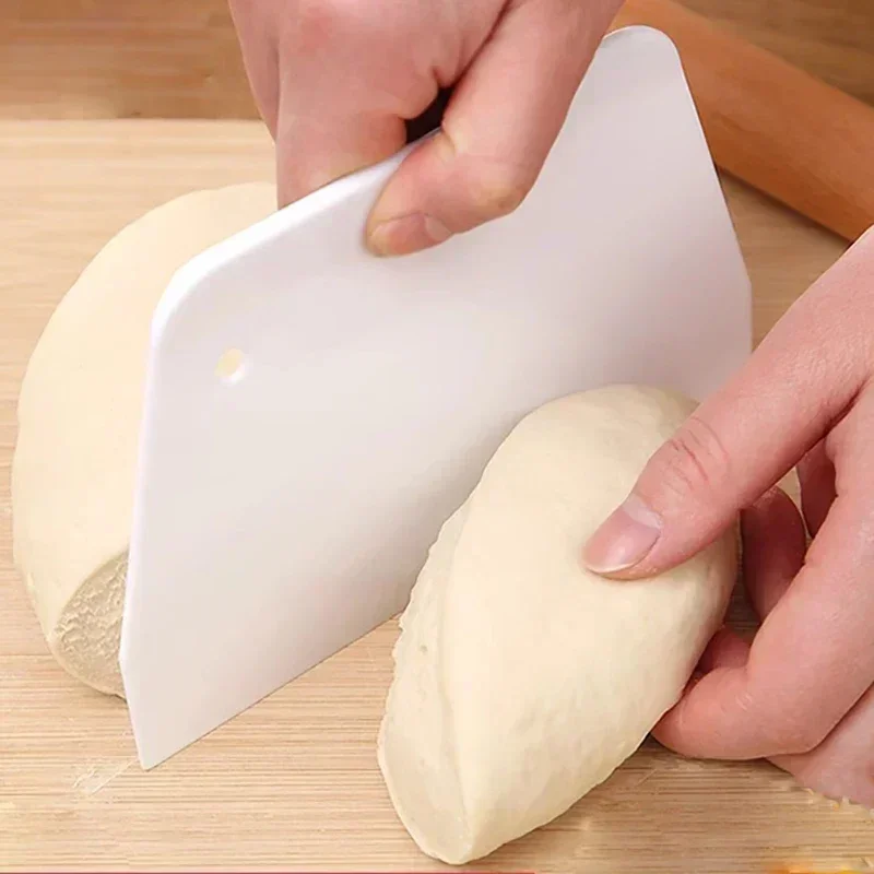 Multipurpose Dough Cutter Bowl Scraper for Bread Dough Fondant Cake Cream Spatula DIY Pastry Cutters Scrapers Kitchen Baking Kit - Image 2