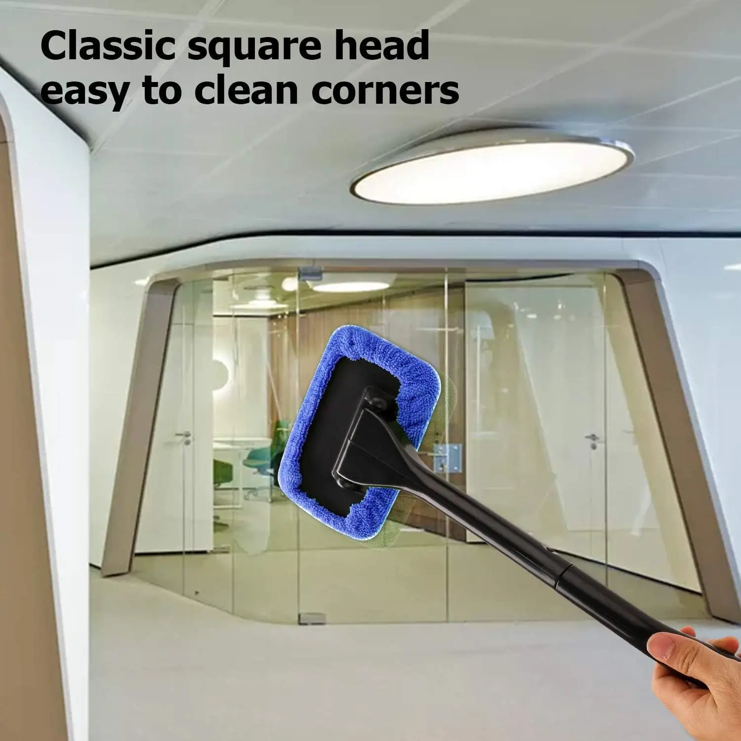 Windshield Cleaning Tool Windshield Cleaning Wand Auto Window Cleaner Dirty Car Washing Brushes - Image 3