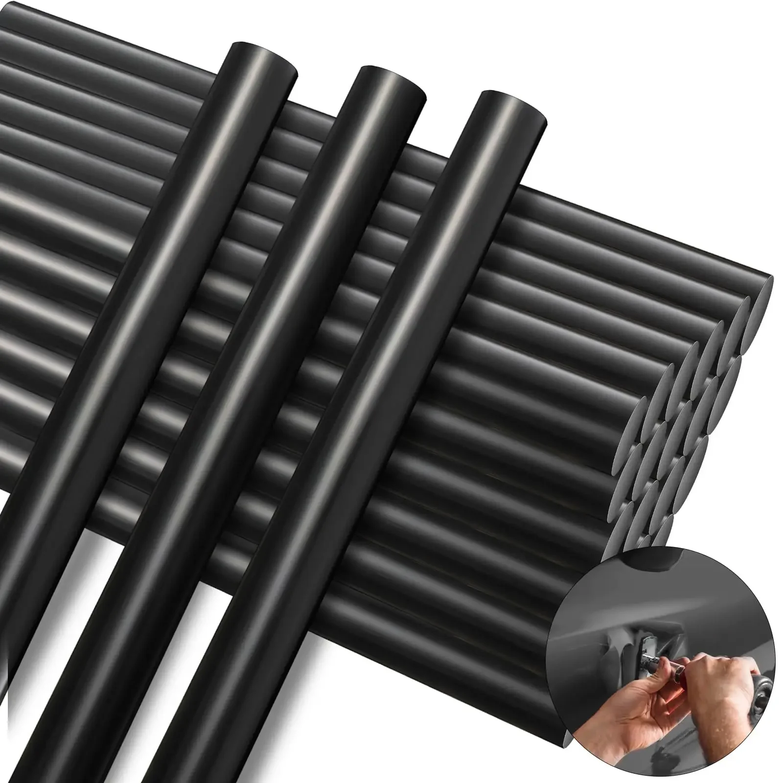 1/5/10PCS 7MM 11MM Strong Adhesion Car Dent Repair Glue Sticks Paintless Body Repair Hot Melt Strip Tool for Car Damage Fix - الصورة 2